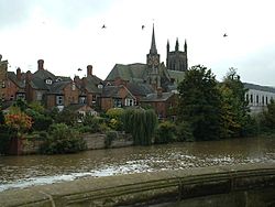 River Leam at Leamington