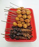 Sate Telur Sate Ati Usus