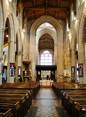 St Laurence interior