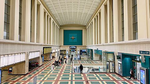 Station Brussel-Noord Stationshal