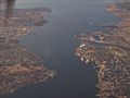 Sydney Harbour aerial view