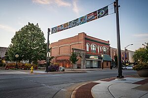 Temple Plaza, Downtown Danville