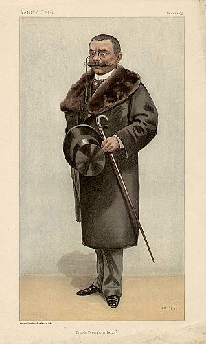 Théophile Delcassé Vanity Fair 9 February 1899