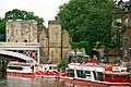 Tour boats on the River Ouse