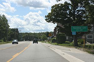 Traverse City Michigan Sign M-22