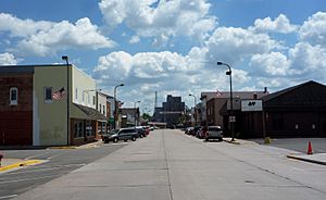 First Street, downtown Abbotsford