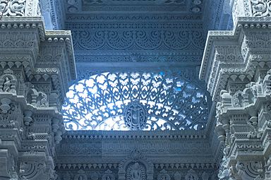 BAPS Robbinsville Mandir - Carved Grill