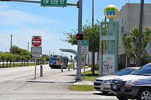 Busway level crossing