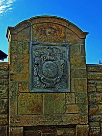 Civil Works Administration(CWA) marker (1934) on Breese Stevens Field in Madison, Wisconsin CWA marker