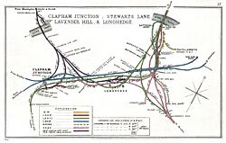 Clapham Junction, Stewarts Lane, Lavender Hill & Longhedge RJD 17