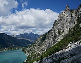 Colchuck Lake, Jabberwocky Tower