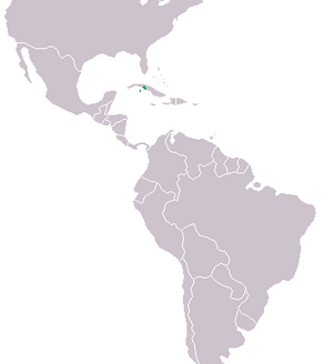 Crocodylus rhombifer Distribution.png