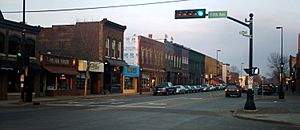 Eau Claire Wisconsin-Water Street Looking East 2006-2