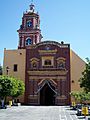 Fachada templo sta maría tonantzintla