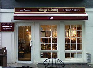 Häagen-Dazs' first shop