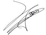 Hara's signature.svg