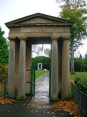 Ibroxhill House Portico.JPG