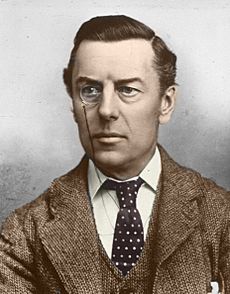 Joseph Chamberlain in colour