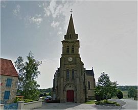 The church of Saint-Martin in Mazirat