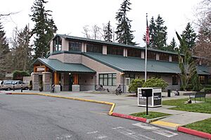 Mukilteo library and ballot box