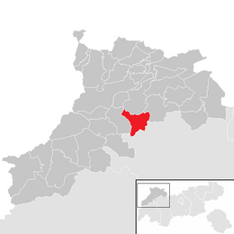 Location in the district