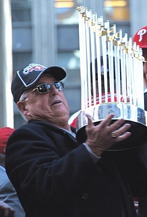 Pat Gillick holds up 2008 WS trophy CROP.jpg