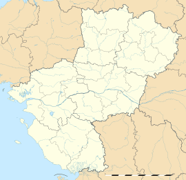 Les Brouzils is located in Pays de la Loire