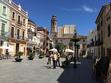 Plaça Ajuntament Calella