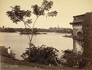 Royallake dalhousiepark rangoon1895