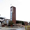 Sacred Heart Cathedral (Knoxville, Tennessee) - exterior, with new cathedral under construction.jpg