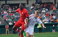 Tosaint Ricketts and Andreas Cornelius