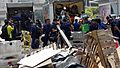 Umbrella Revolution Police clear Roadblock in Queensway 20141014