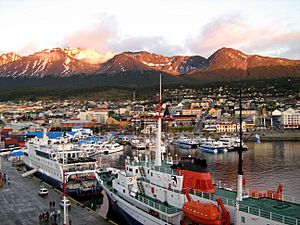 Ushuaia port