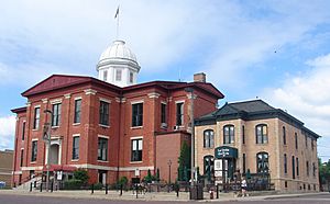 Old McHenry County Courthouse in Woodstock