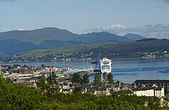 Greenock skyline