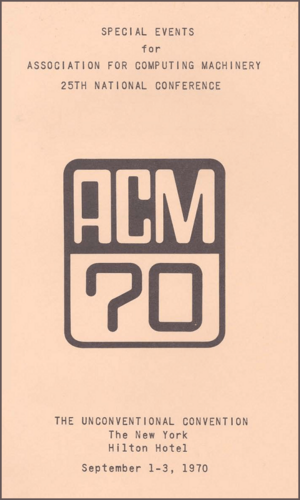 ACM1970 Conference