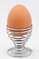 Egg spiral egg cup