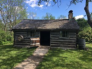 Fanshawe Pioneer Village log house