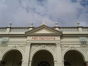 Frontage of the ABC Capricornia building