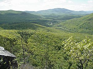 The village of Glencliff in Oliverian Notch