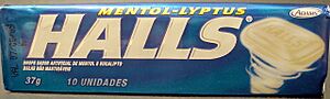 Halls drops in Brazil