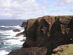 The cliffs of Eshaness, North Mainland.