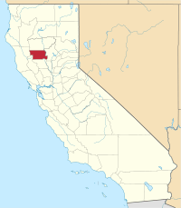 Location in the state of California