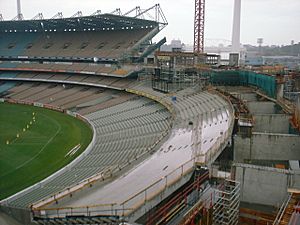 New Ponsford Stand Construction