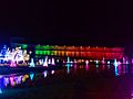 Noah's Ark at night the Ark Encounter