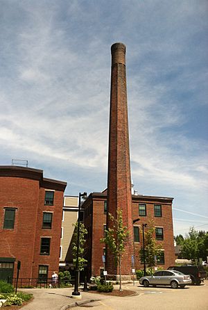 Olde Woolen Mill Smokestack