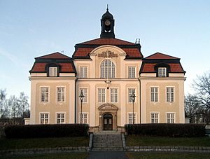 Örnsköldsvik former city hall, now a school.