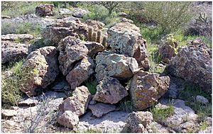 PERALTA BOULDER PILE