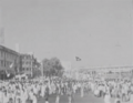 Public coming to the streets raising slogans in favour of Pakistan Army after declaration of War