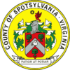 Official seal of Spotsylvania County